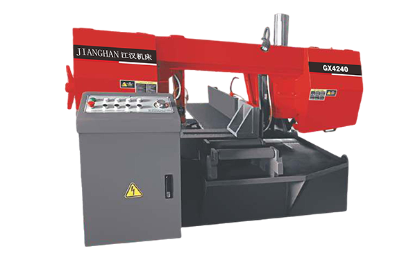甘洛GX4240旋转式带锯床