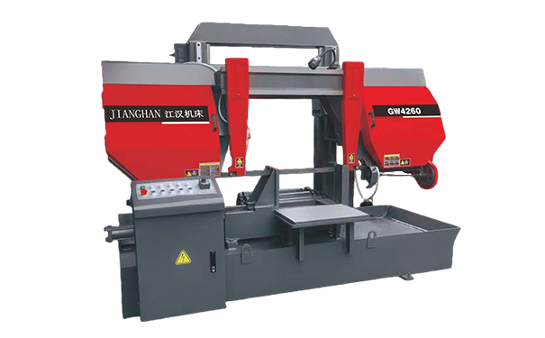甘洛GW4260双柱龙门卧式带锯床