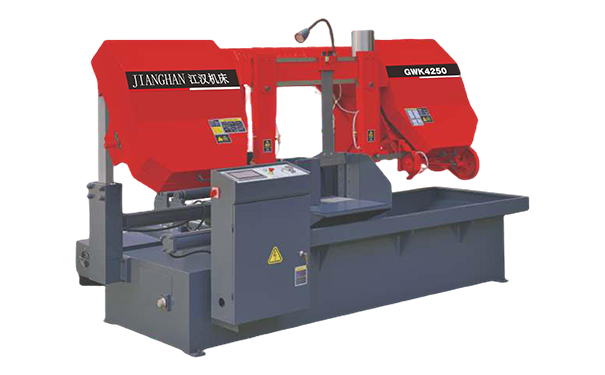 甘洛GWK4250数控双柱卧式带锯床