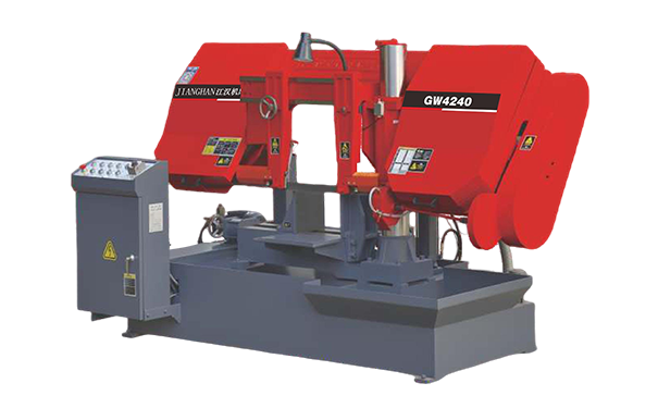 甘洛GW4240双柱卧式带锯床